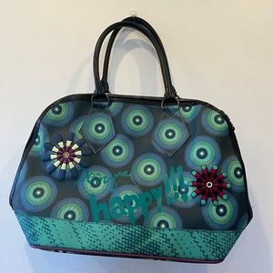 Green Desigual Bols Galactic Dream Tote Bag